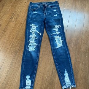 High Rise Destroyed Jegging